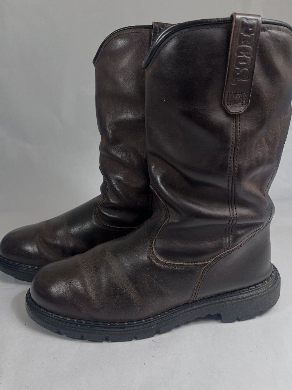 Red Wing Pecos 1170 Men's Brown Leather Western Work Boots Size 10 EE USA